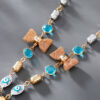 Golden Ribbon Nazar Kolye